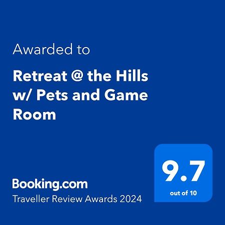 Retreat @ The Hills W/ Pets And Game Room 브랜슨 외부 사진